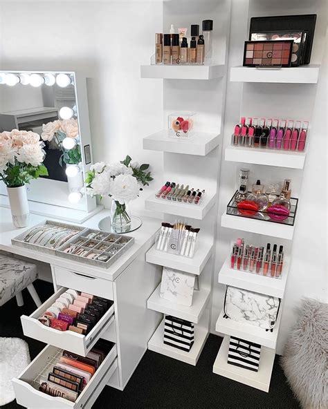 Ikea Shelf Makeup Vanity
