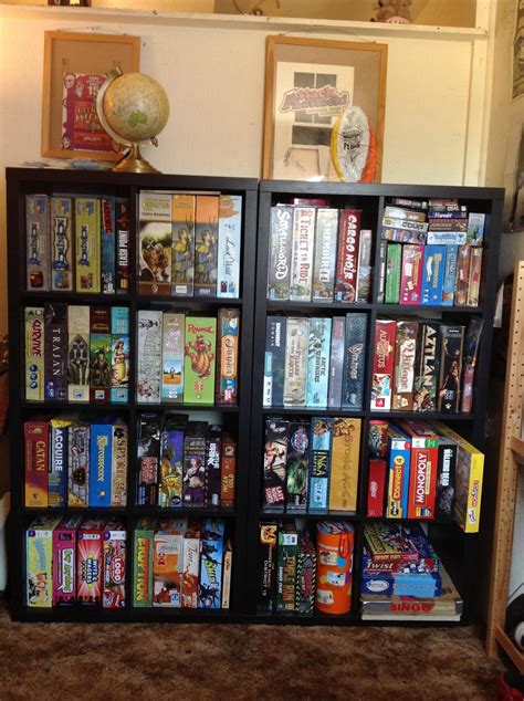 ikea shelves for board games