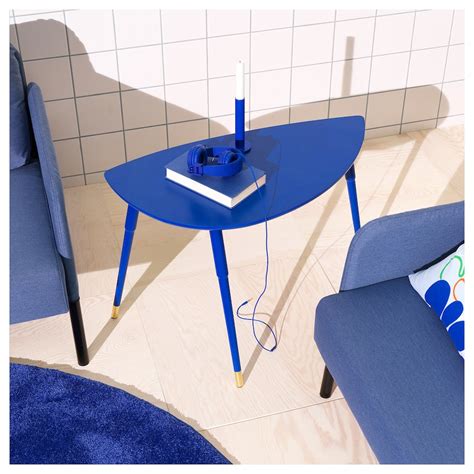 Ikea Side Table Blue