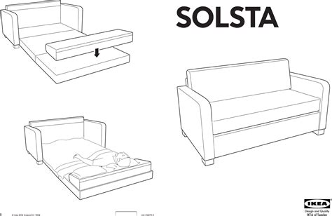 Ikea Solsta Sofa Bed Dimensions