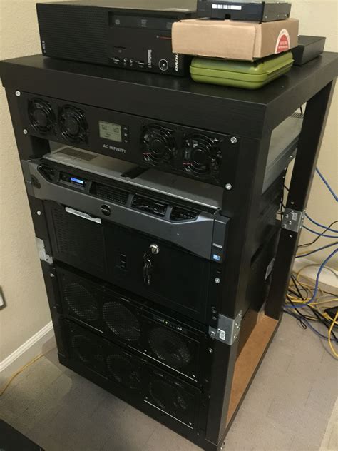 Ikea Table Server Rack