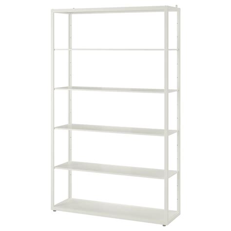 ikea white standing shelves