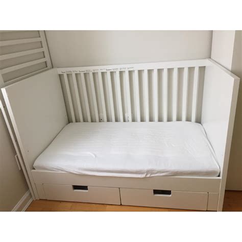 STUVA / FÖLJA Crib with drawers, white, 27 1/2x52" IKEA Ikea crib