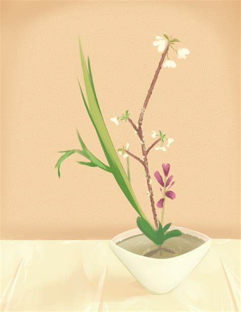 Ikebana Drawing