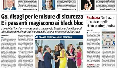 Prime pagine dei quotidiani nazionali di oggi | Giornali.it