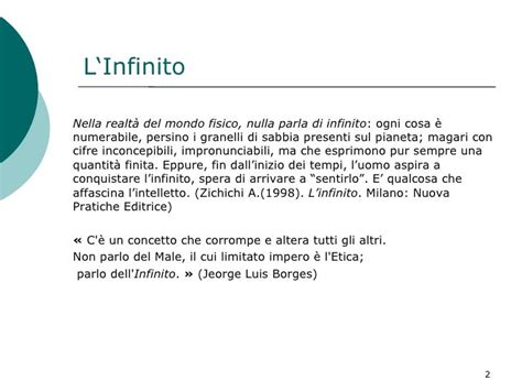 il concetto di infinito in matematica