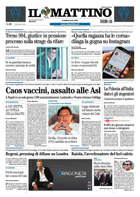 il mattino di napoli ultimissime