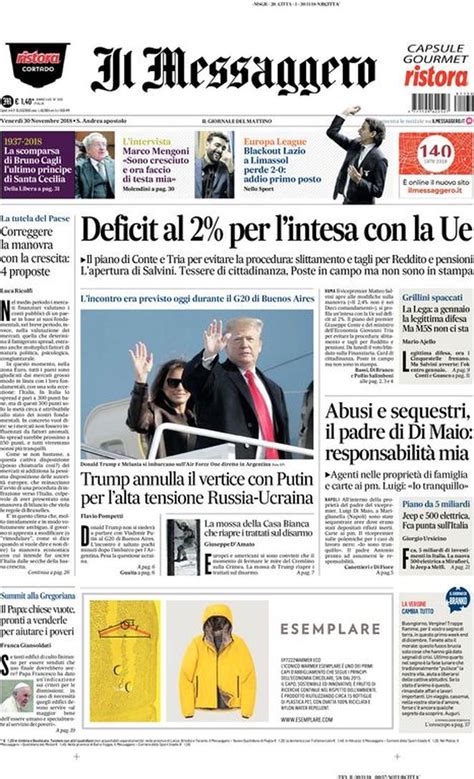 il messaggero ultime notizie