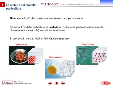 il modello particellare della materia