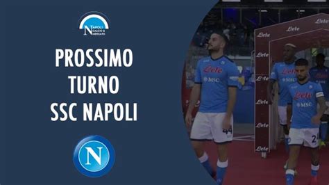 il napoli quando gioca la prossima volta