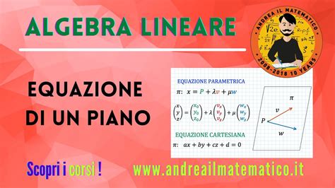 il piano nello spazio