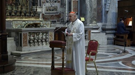 il rosario di oggi del cardinale comastri