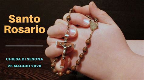 il santo rosario del lunedi