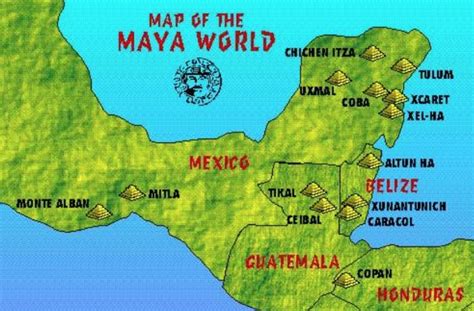 il territorio dei maya