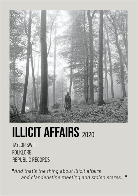 illicit affairs