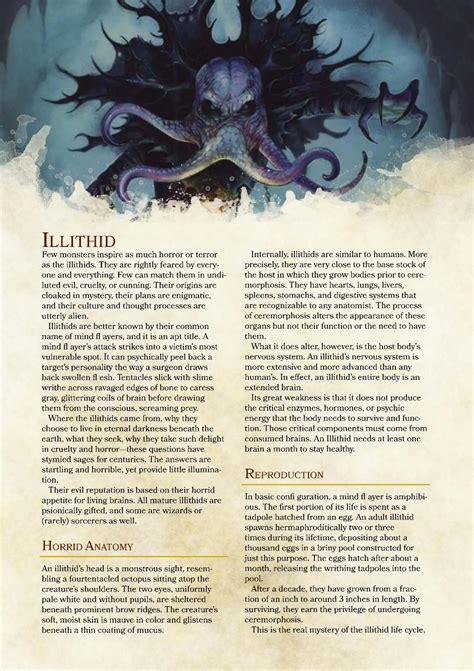 illithid 5e stat block