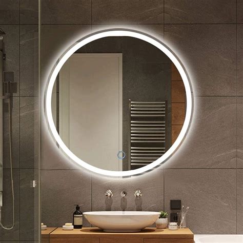 illuminated bathroom mirrors uk
