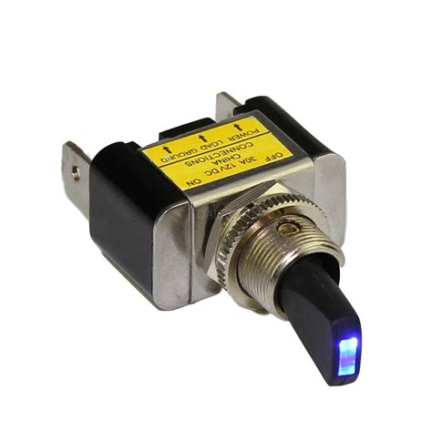 Illuminated Toggle Switch