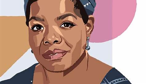 Maya Angelou | Illustration, Illustration art, Maya angelou