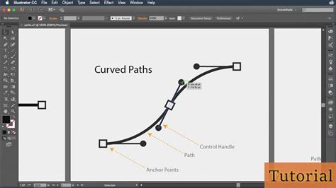Understanding vector paths in Adobe Illustrator cc 2015 (tagalog