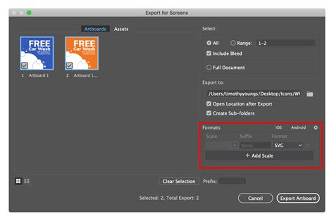 Cara Export File SVG dari Adobe Illustrator TechSigntic