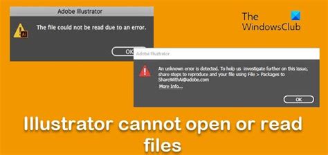 illustrator could not open this file