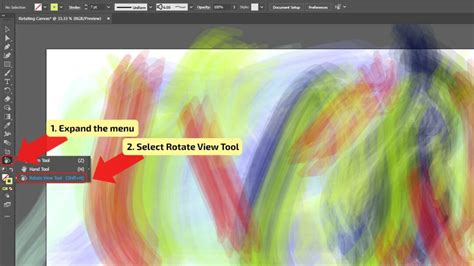 Rotate Canvas in Illustrator