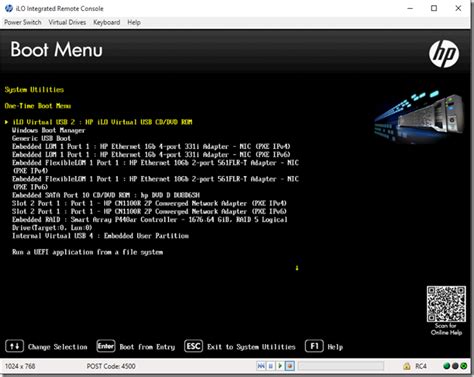 Script for Booting to Windows PE using HPE iLO PowerShell Cmdlets