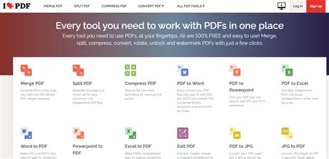 🏅 iLovePDF how to convert, compress, reorder and split documents