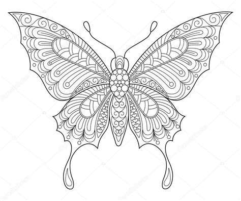 ilustracje wektorowe kolorowanka motyl