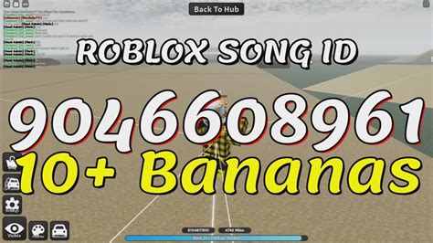 im a banana Roblox ID - Roblox Music Code - YouTube