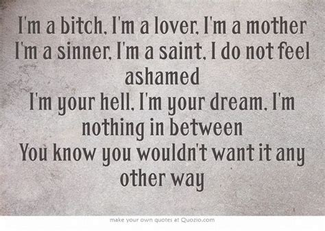 im a lover i'm a sinner