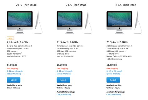 imac computer specs