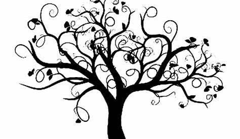 Image Arbre De Vie Noir Et Blanc Fotos El árbol La Vida Árbol La Vida Sobre Un