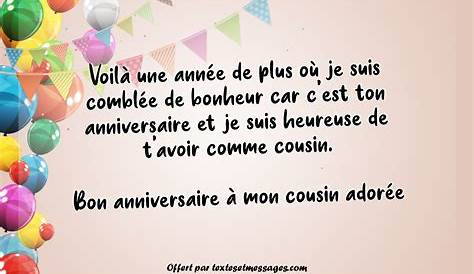 Image Bon Anniversaire Cousin Pin On Bday Special