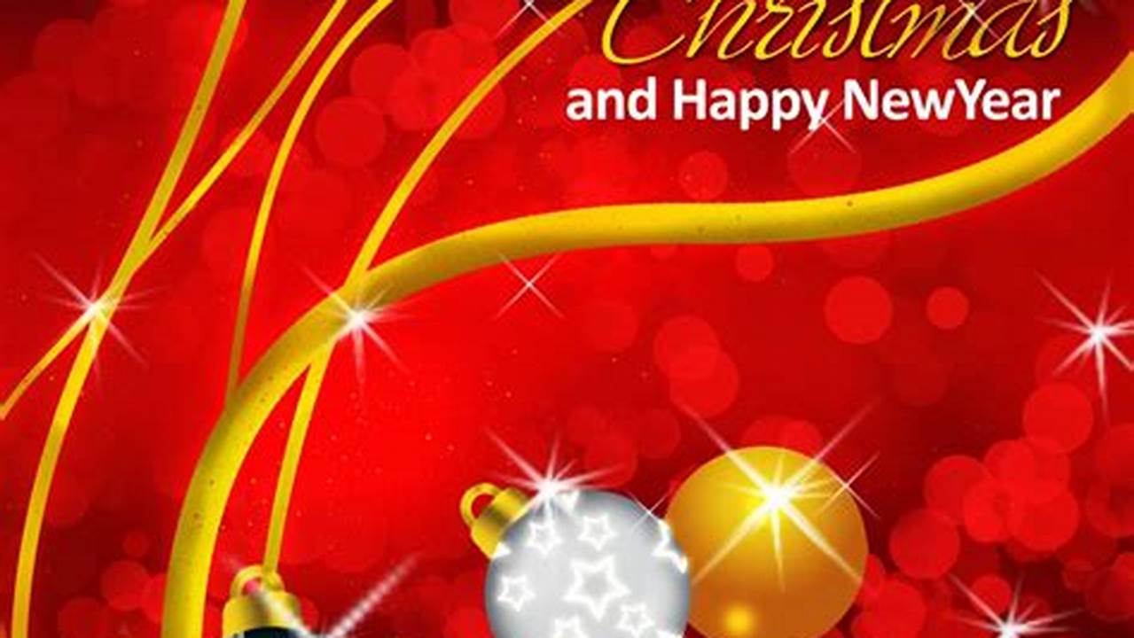 Unveiling the Festive Charm: A Deep Dive into "Image of Merry Christmas and Happy New Year"