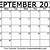 image of september calendar