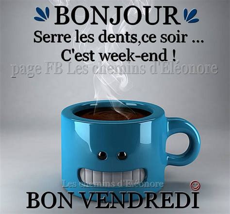 image bonjour c'est vendredi