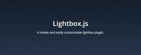 Image Lightbox Plugin Js