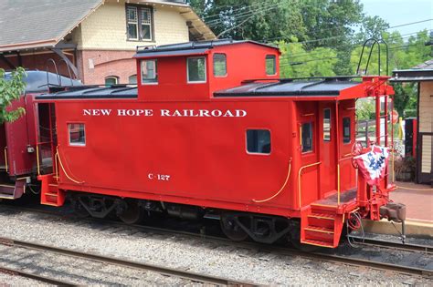 Image Of A Train Caboose