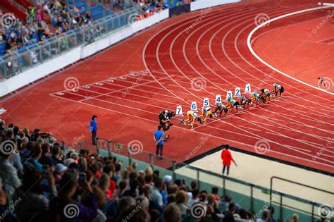 Sprint start line