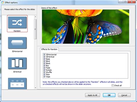 Image Slider Transition Effects In Html