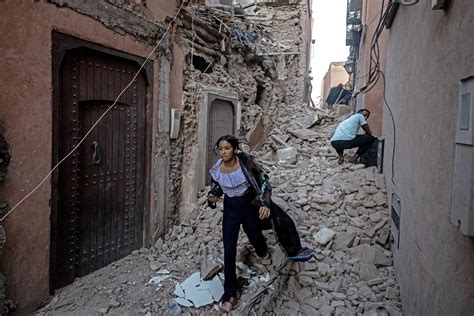 image tremblement de terre maroc 2023