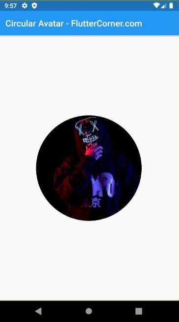 Image.network Circular Flutter