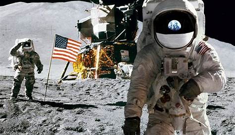 Fotomural - Astronauta en la luna