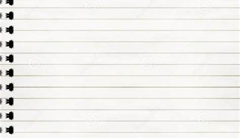 Papel De Cuaderno Rayado Blanco PNG , Cuaderno Papel Clipart, Blanco