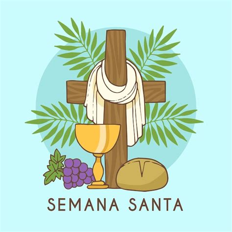 imagen de semana santa dibujo