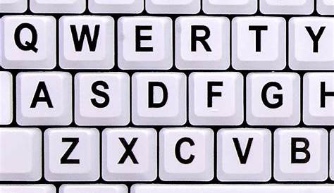 Imagen de un teclado para imprimir - Imagui | Computer keyboard