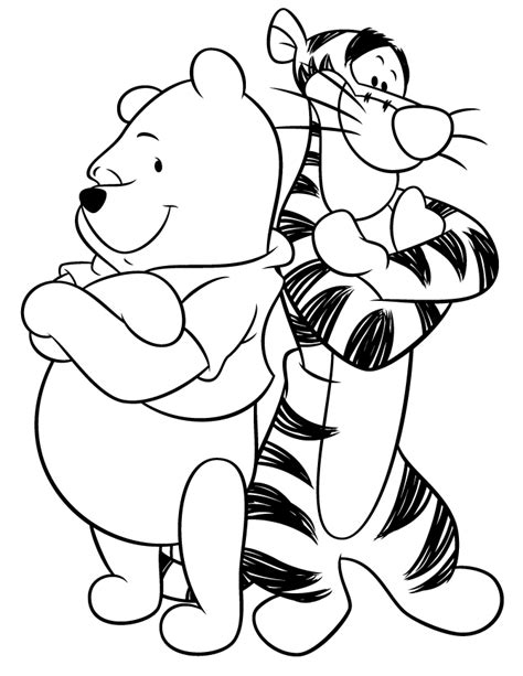 Winnie Pooh Dibujos Para Bebes Para Colorear