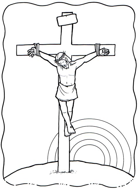 Imagenes Para Pintar De Jesus En La Cruz